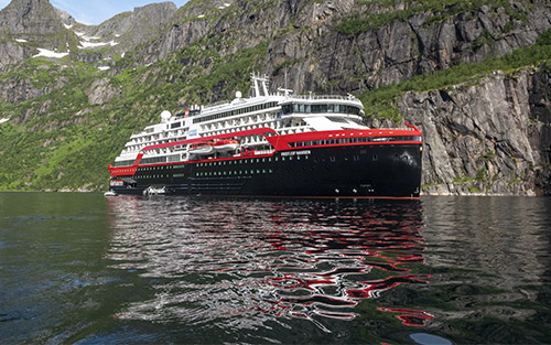 Illustration de la compagnie Hurtigruten